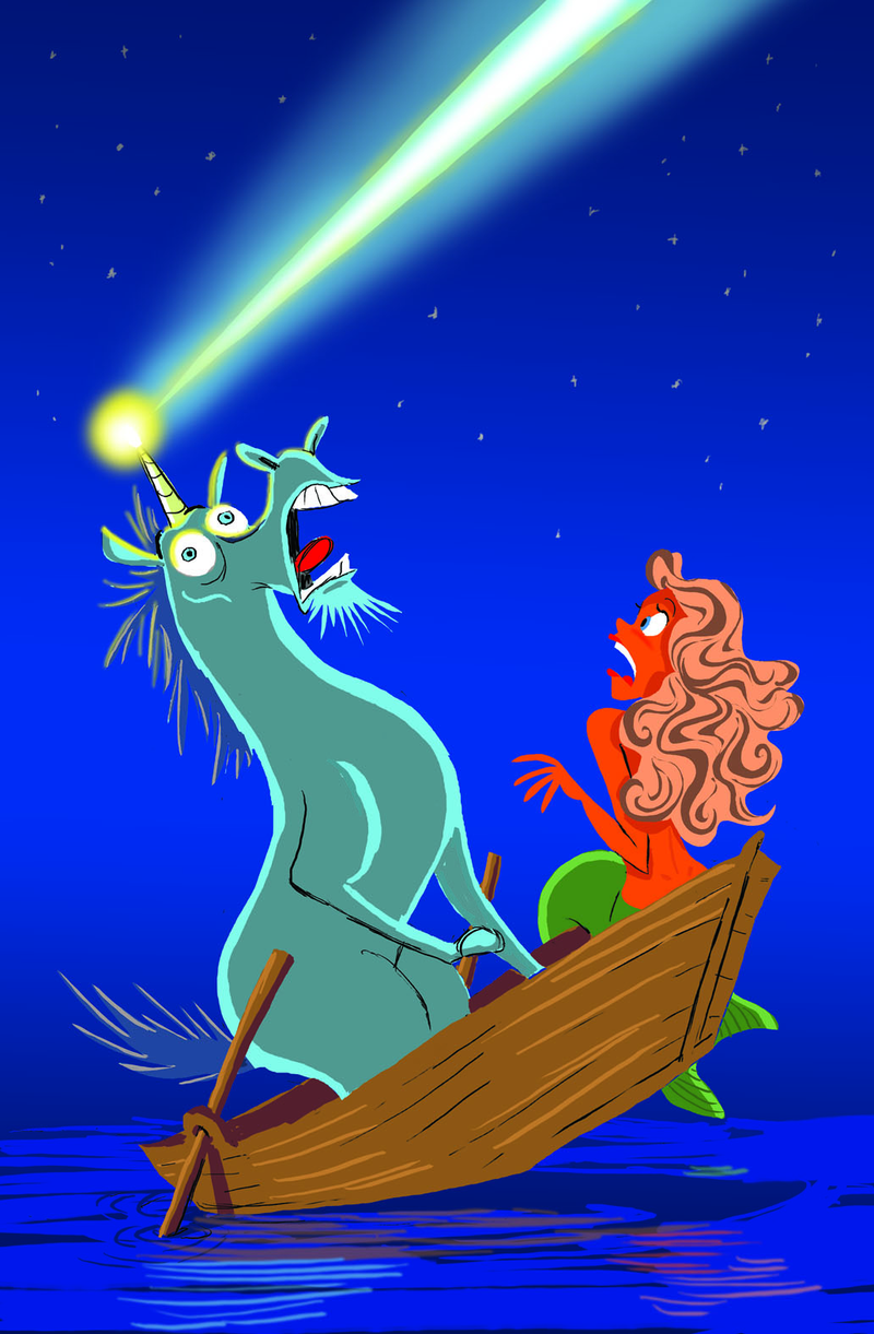 Illustration for article titled The Loneliest Unicorn is the saddest, most beautiful thing we've seen in ages